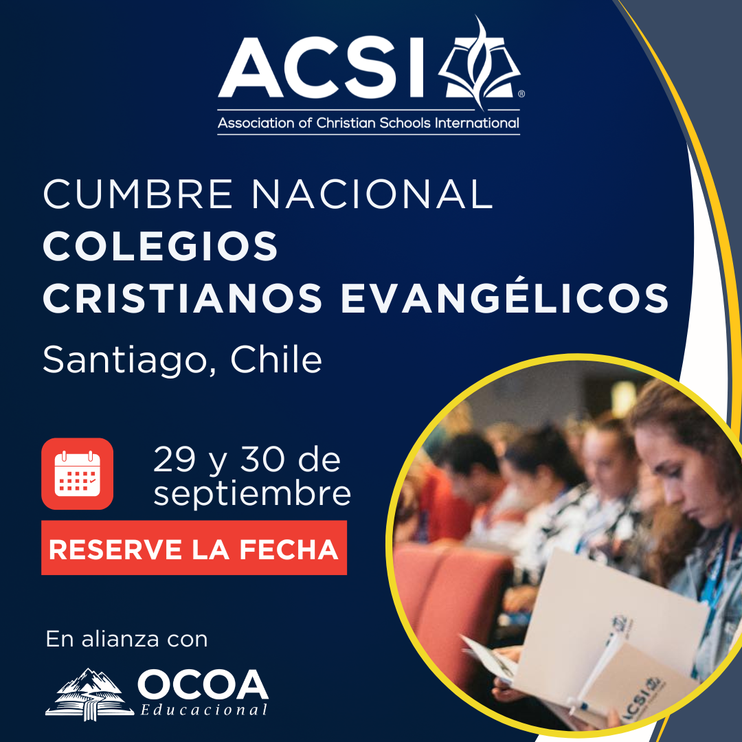 Cumbre Nacional de colegios cristianos evangélicos Chile 29y30-09-23